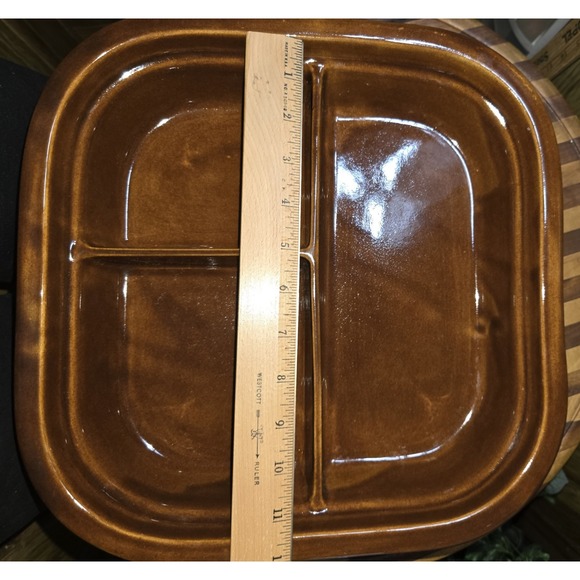 Vintage Sunbeam Crocker Frypan Electric Skillet Crock Replacements 2 Inserts - Picture 5 of 10